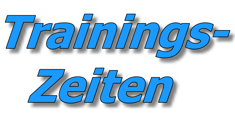 Trainingszeiten